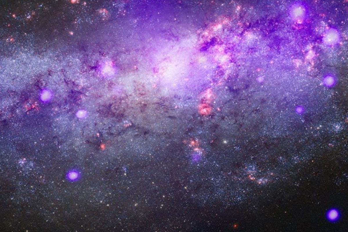 NASA Shares Stunning Image of Galactic Interaction Leading to Star Formation