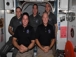 SpaceX Crew Dragon Departs ISS for Earth With Two US Astronauts SpaceX Crew Dragon Departs ISS for Earth With Two US Astronauts