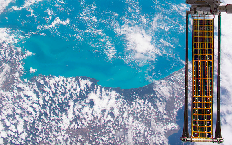 NASA Tests Flexible Solar Array on Space Station