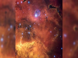 NASA’s Hubble Telescope Captures Stunning Image of 'Colourful Star-Forming Region' NASA’s Hubble Telescope Captures Stunning Image of 'Colourful Star-Forming Region'