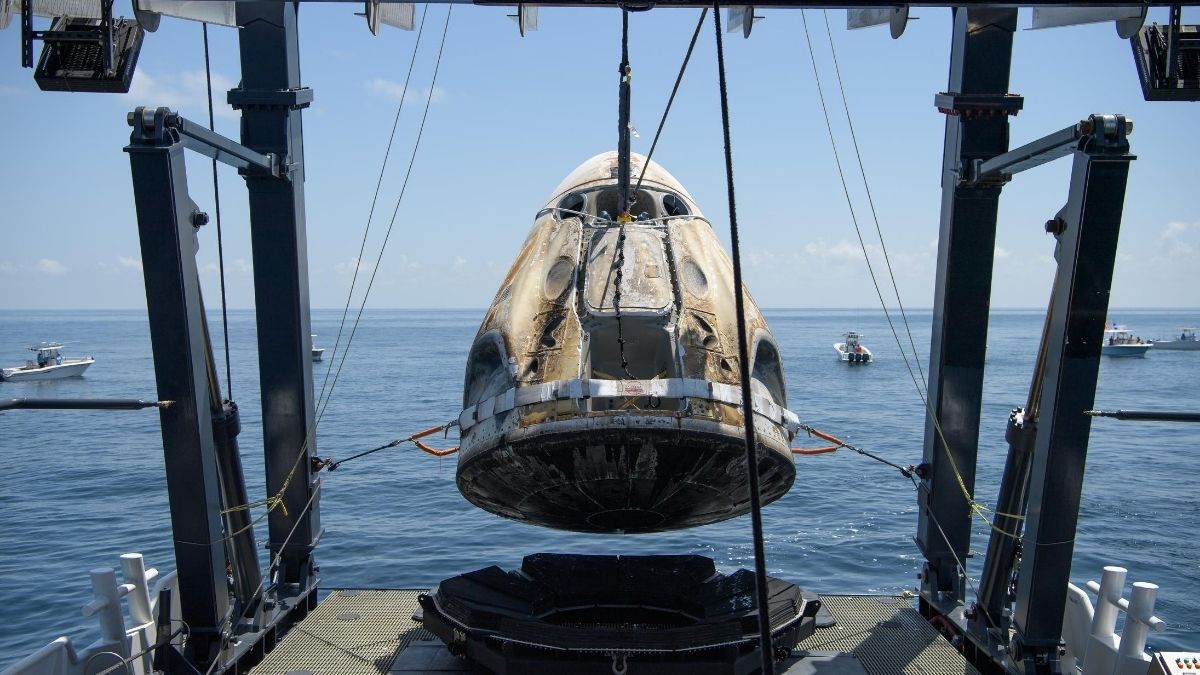 SpaceX Crew Dragon Capsule With NASA Astronauts Returns Safely to Earth