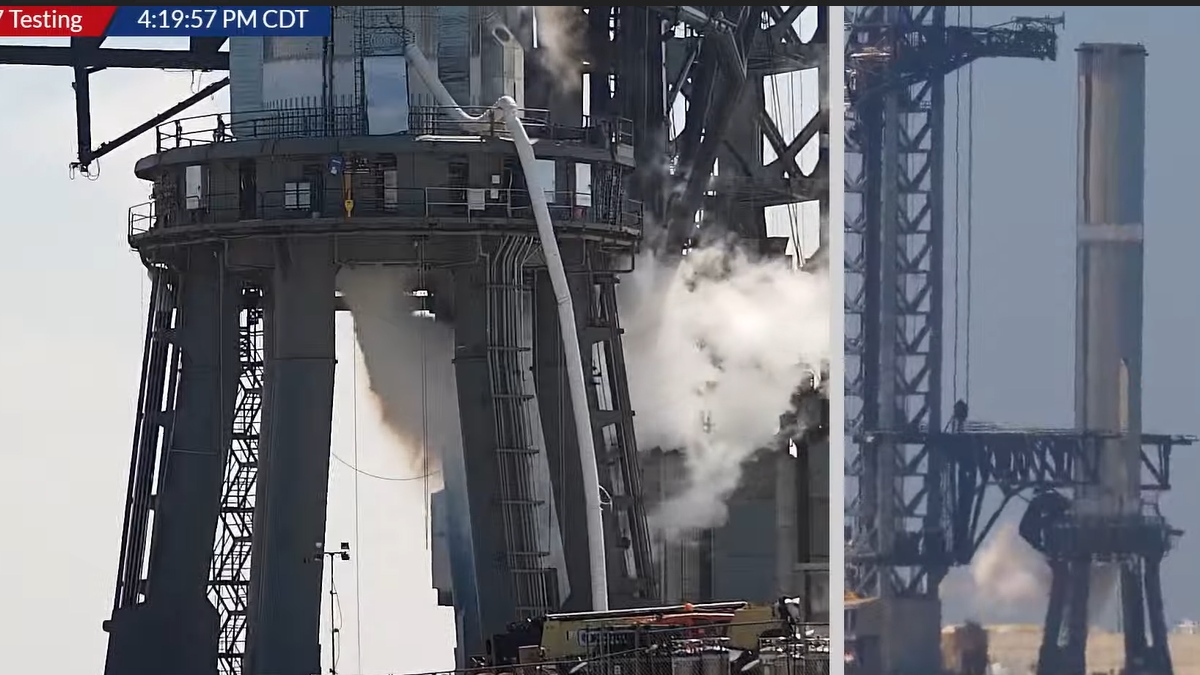 SpaceX Rocket Booster Bursts Into Flames During Test Firing; Team Assessing Damage, Elon Musk Says