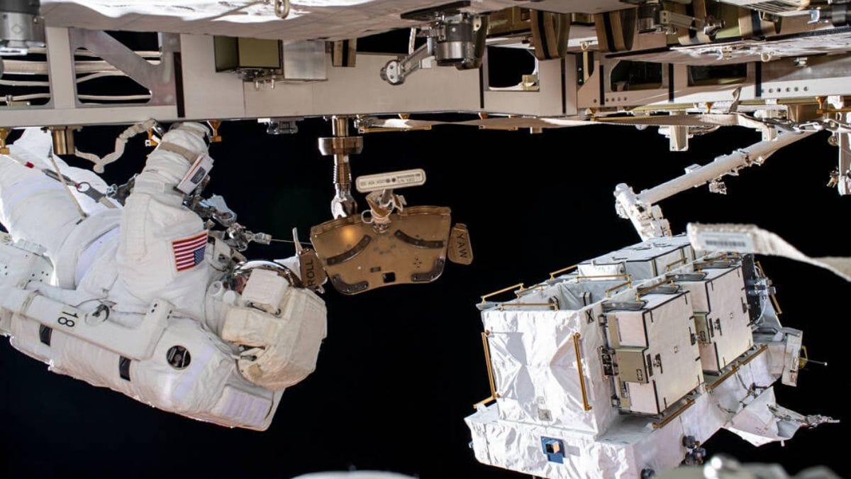 International Space Station Power Upgrades Nearly Finished After NASA Spacewalk