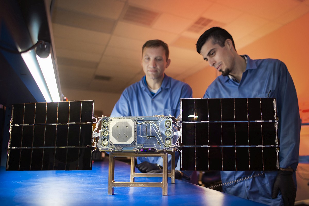 NASA's First Set of Small Satellites for SunRISE Mission Ready to Detect, Track Hazardous Space Weather Events