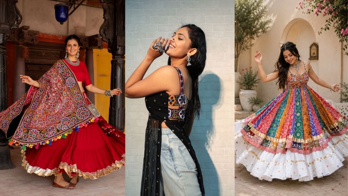 Navratri 2026 Palette: Women's Ethnic Outfit Ideas for All 9 Colours
