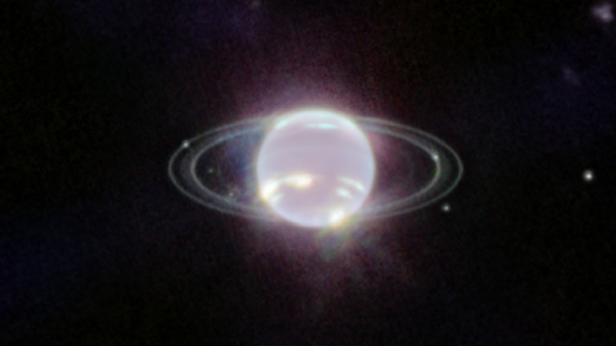 NASA’s James Webb Space Telescope Captures Its First Image of Neptune