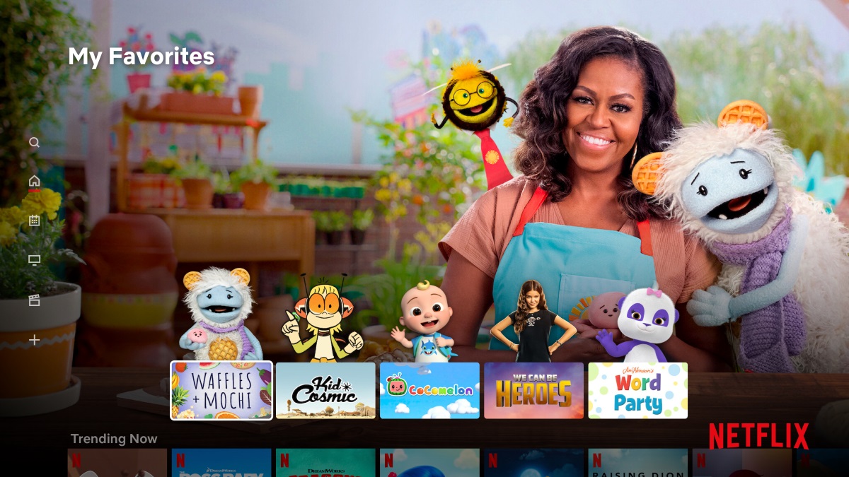 Netflix Kids Profiles Redesigned With an Emphasis on Characters