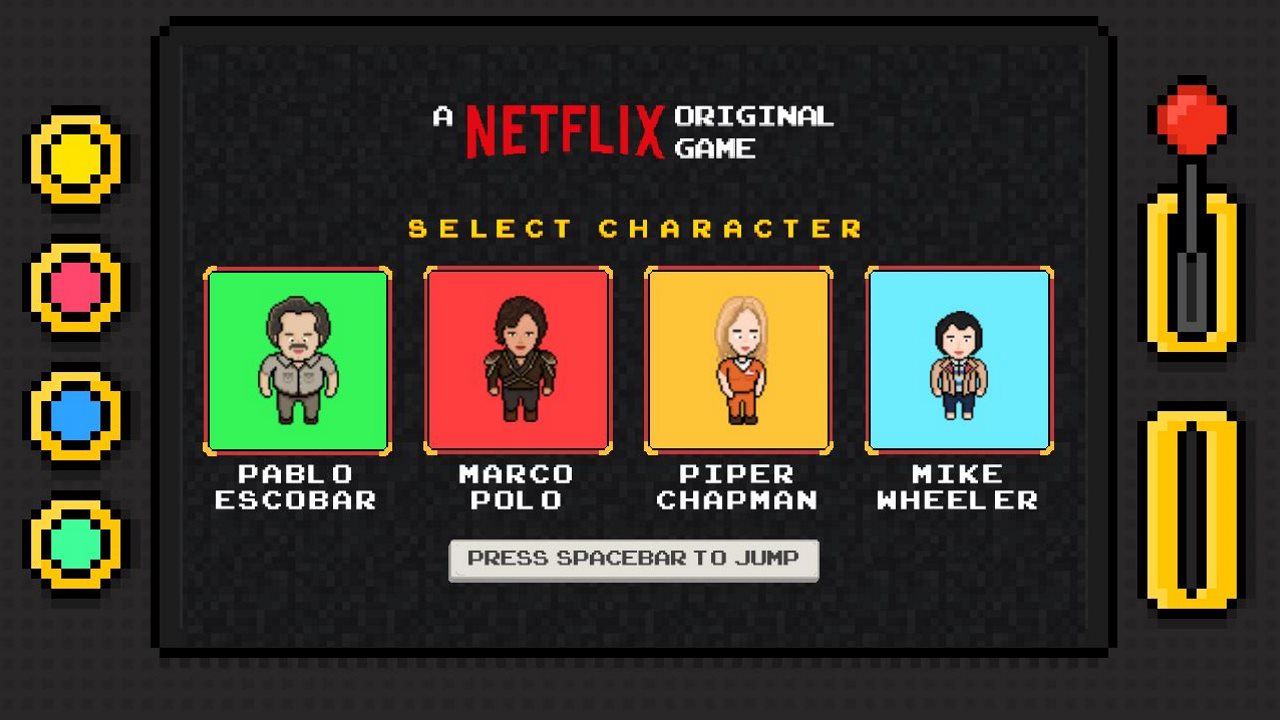 Netflix Infinite Runner Game Released, a Side-Scroller Based on Its Original Shows