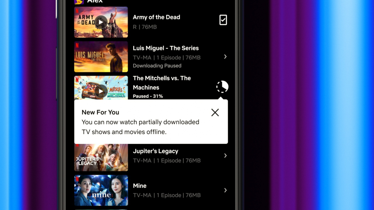 Netflix Partial Downloads Feature Rolling Out on Android, to Let Users Watch Shows Before Download Completes