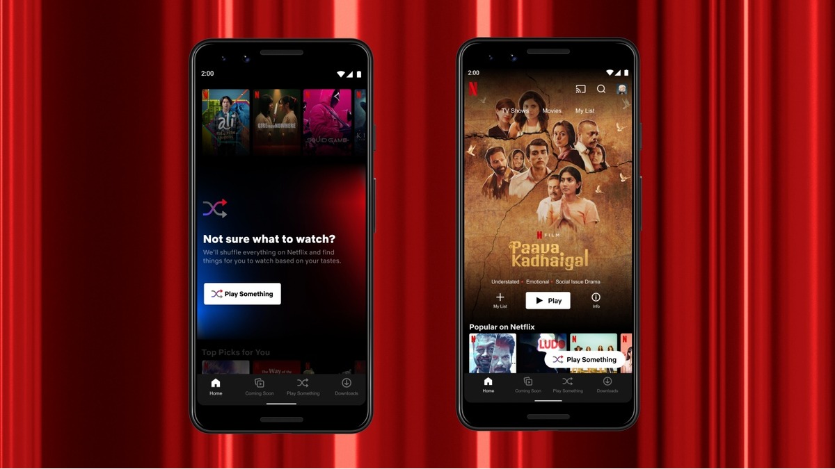 Netflix Launches Play Something, Fast Laughs Features for its Android App