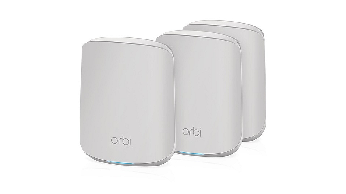 Netgear Orbi RBK353 Wi-Fi 6 Mesh System (AX1800) With 300 Square Metre-Coverage, Up to 1.8Gbps Speed Launched in India