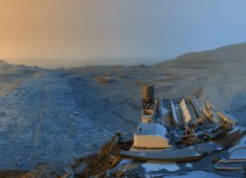 NASA&rsquo;s Curiosity Rover Sends Stunning New Panorama From High on Mount Sharp on Mars