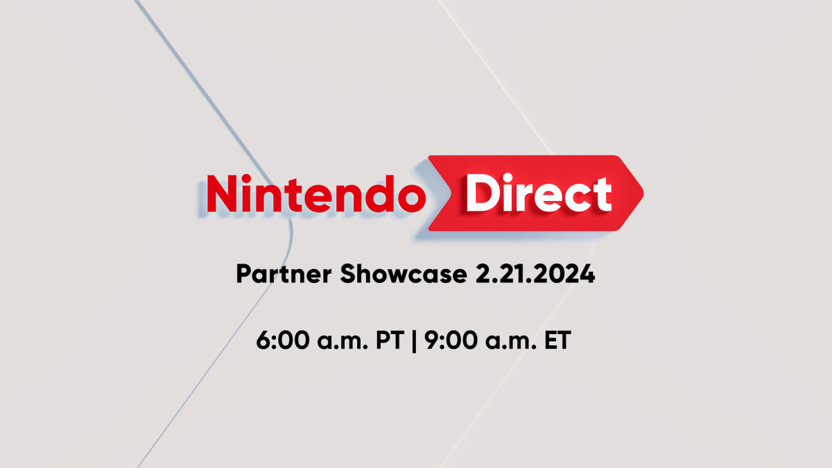 Nintendo Direct: Partner Showcase Set for February 21, Will Feature Switch Games Coming First Half of 2024