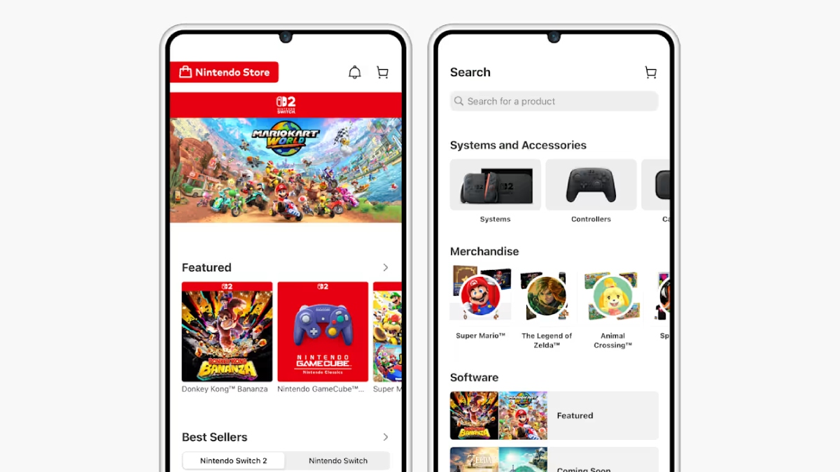 Nintendo Store App Launched for iOS, Android to Simplify eShop Shopping