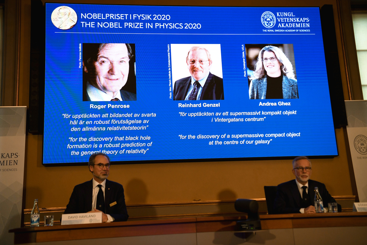 2020 Nobel Prize in Physics Awarded for Black Hole Discoveries