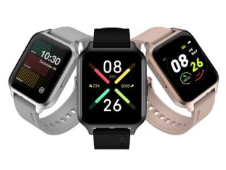 Noise colorfit brio smartwatch rose pink clearance