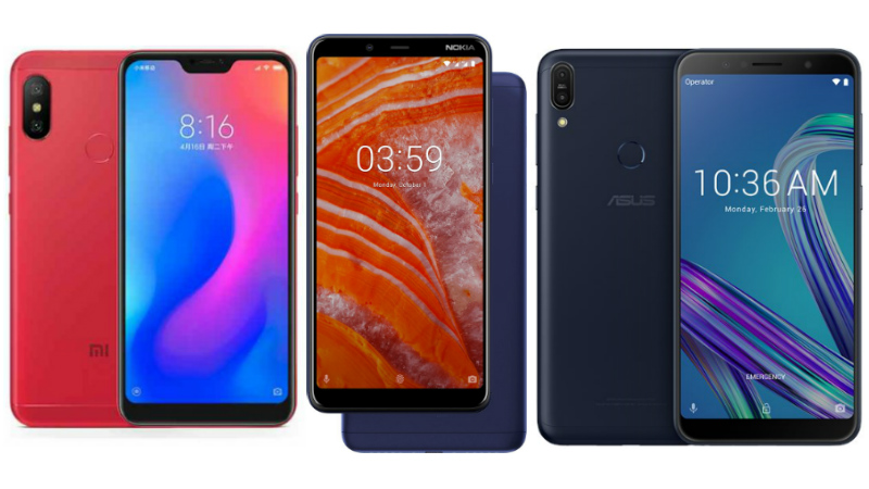 Nokia 3.1 Plus vs Redmi 6 Pro vs ZenFone Max Pro M1: Price, Specifications Compared