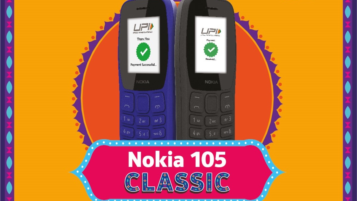 Nokia 105 Classic Feature Phone With UPI Support Launched in India: Price, Specifications