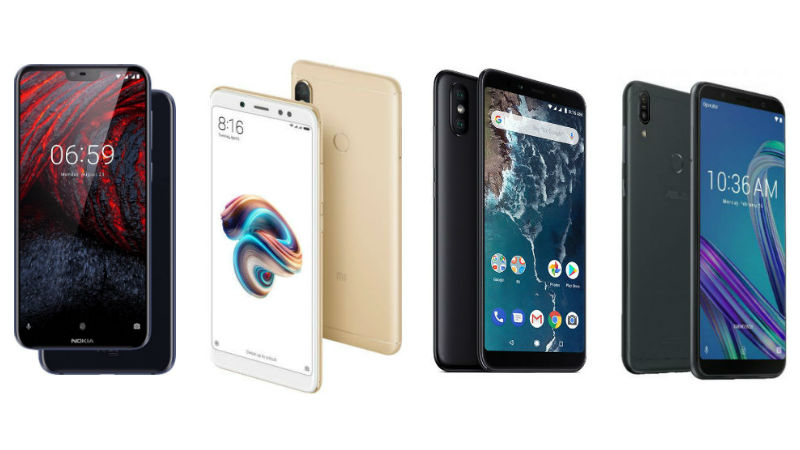 Nokia 6.1 Plus vs Redmi Note 5 Pro vs Xiaomi Mi A2 vs Asus 