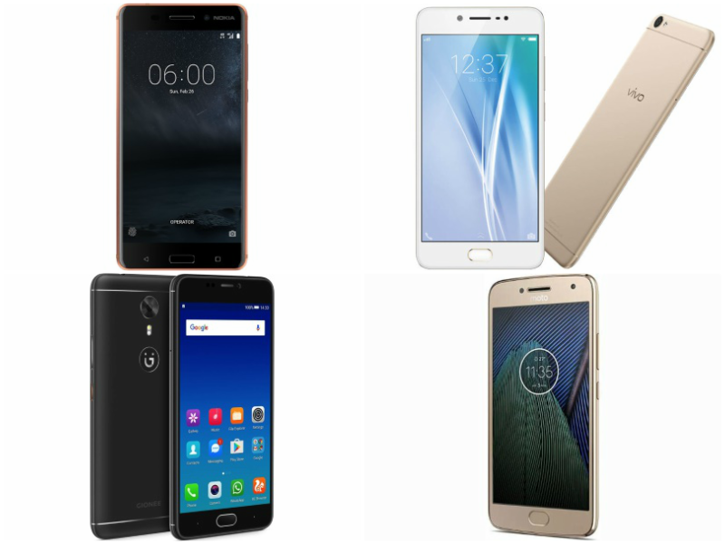 Nokia 6 vs Vivo V5 vs Gionee A1 vs Moto G5 Plus: Price and Specifications Compared Nokia 6 vs Vivo V5 vs Gionee A1 vs Moto G5 Plus: Price and Specifications Compared