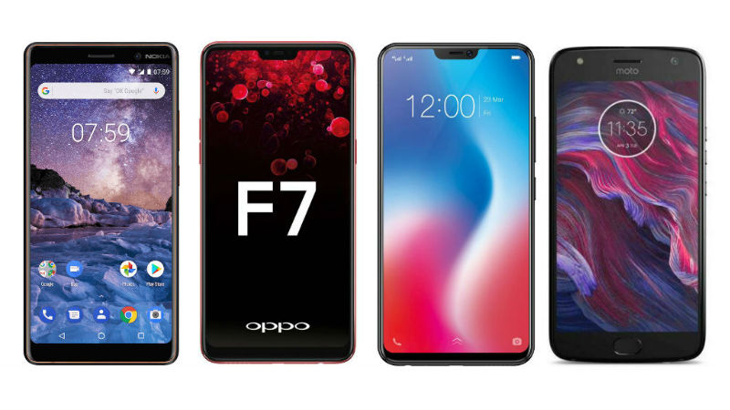 Nokia 7 Plus vs Vivo V9 vs Oppo F7 vs Moto X4: Price, Specifications, Features Compared