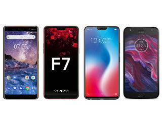 Nokia 7 Plus vs Vivo V9 vs Oppo F7 vs Moto X4: Price, Specifications, Features Compared