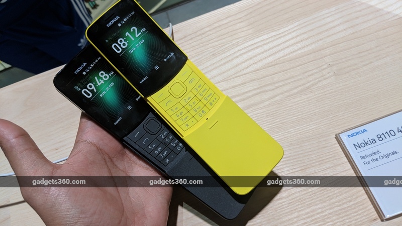 Nokia 8110 4G 'Banana' Phone With 4G VoLTE, KaiOS Launched in India: Price, Specifications, Features