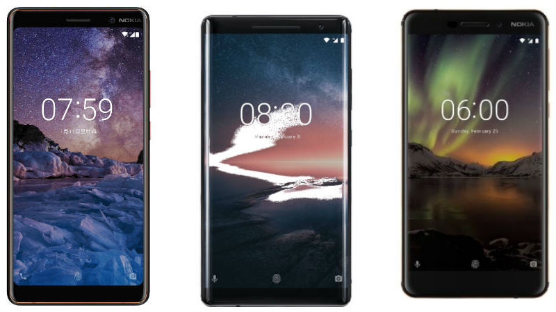 Nokia 8 Sirocco, Nokia 7 Plus, Nokia 6 (2018) Available With Airtel Financing on Postpaid Plans