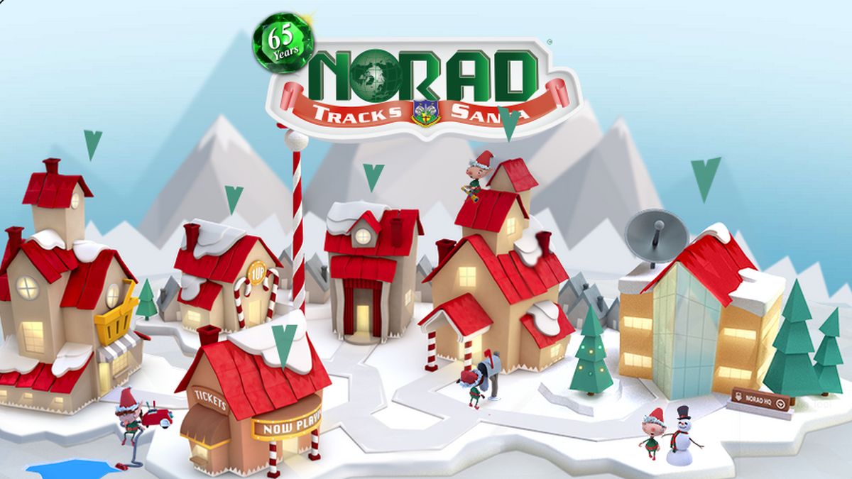Track Santa Claus Online With Google, NORAD