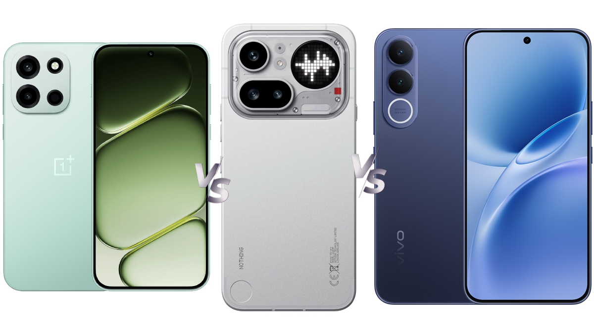 Vivo V70 FE vs Nothing Phone 4a Pro vs OnePlus Nord 6: Price in India, Specifications Compared