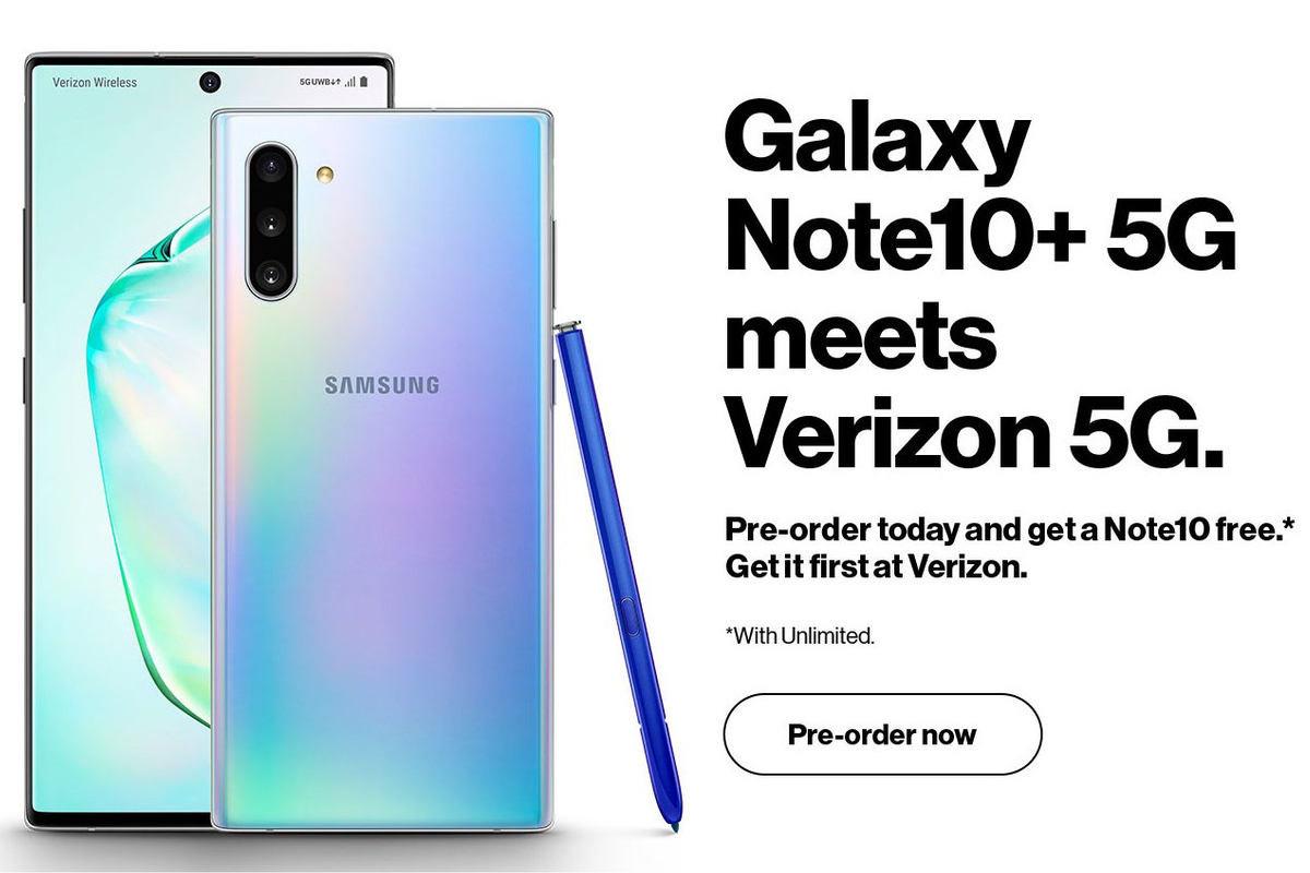 Samsung Galaxy Note 10 Plus 5G Image Surfaces Online, Shows a Triple Rear Camera Setup