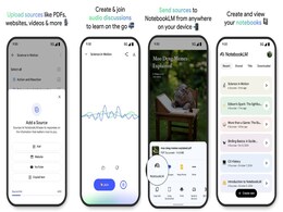 Google's NotebookLM Android, iOS Apps Listed on App Stores Ahead of Launch at Google I/O 2025 Google's NotebookLM Android, iOS Apps Listed on App Stores Ahead of Launch at Google I/O 2025