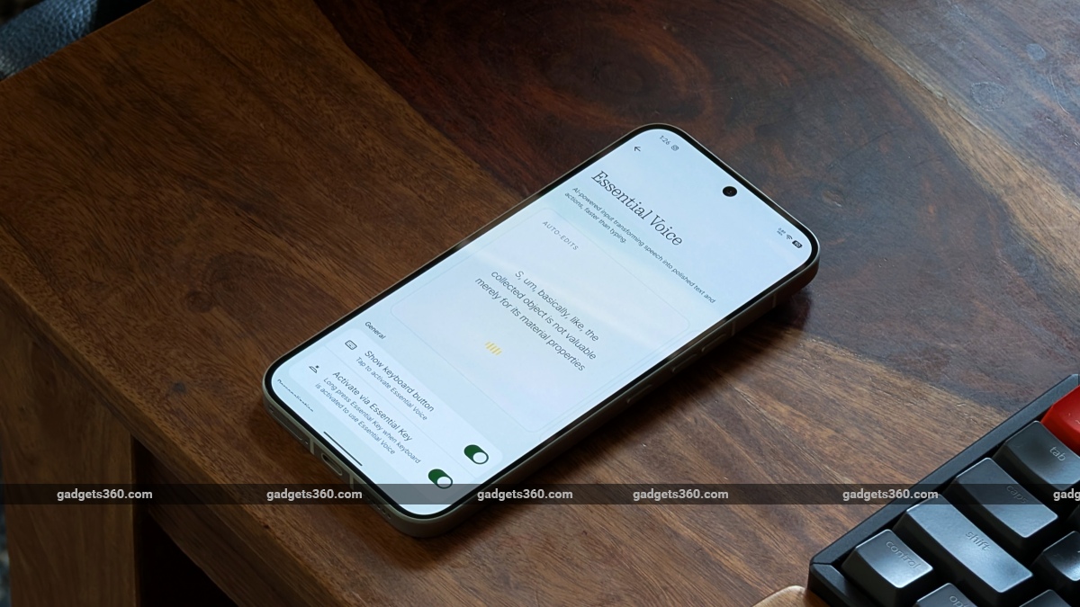 Essential Voice: A Useful AI Addition to Nothing&rsquo;s Intelligence Toolkit?