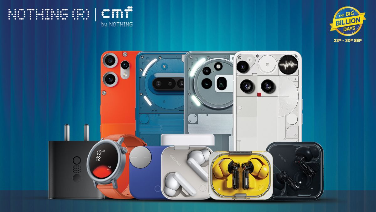 Flipkart Big Billion Days Sale: Nothing Announces Offers on Phone 3a Pro, CMF Phone 2 Pro, Nothing Ear, and More