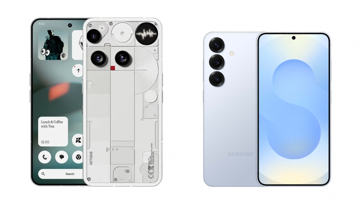 Nothing Phone 3 vs Samsung Galaxy S25: Price in India, Features Specifications Compared