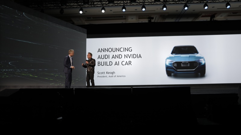 Nvidia, Audi Partner to Bring AI-Powered Self-Driving Cars to Roads in 2020