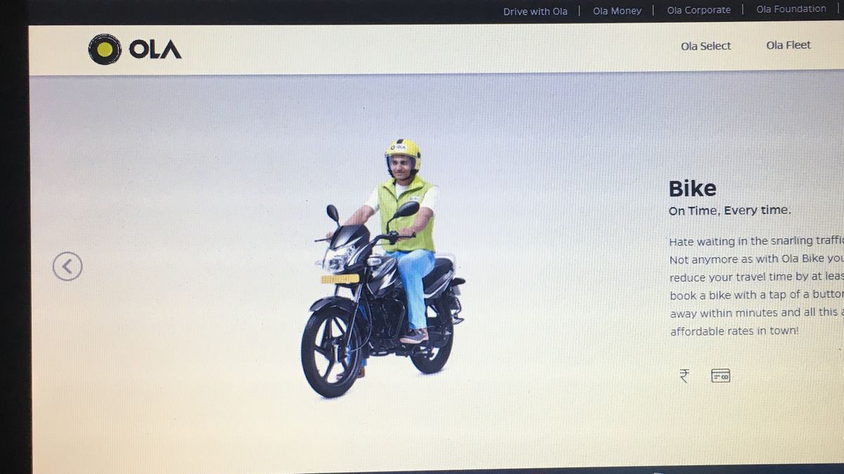 Ola Bike Service Now Available in 150 Indian Cities as Company Plans Further Expansion