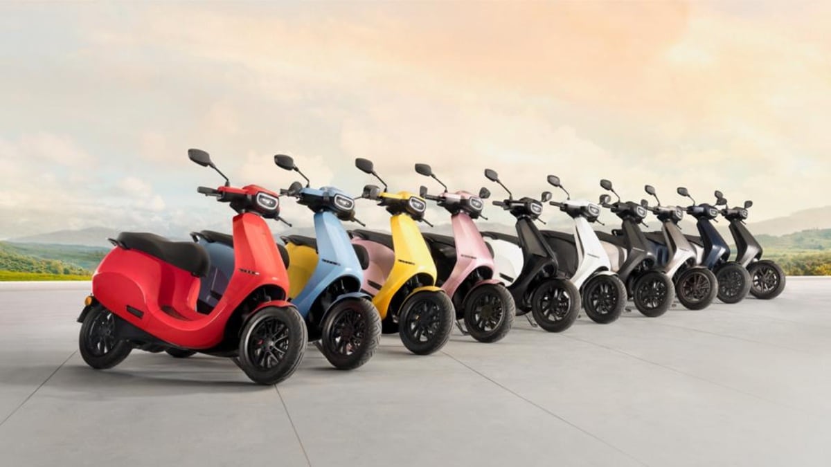 Ola Electric Scooter Teased to Launch in 10 Different Colours