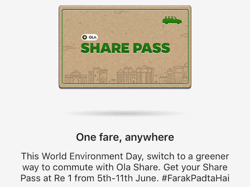 Ola Share Sees 500 Percent Growth in 1 Year