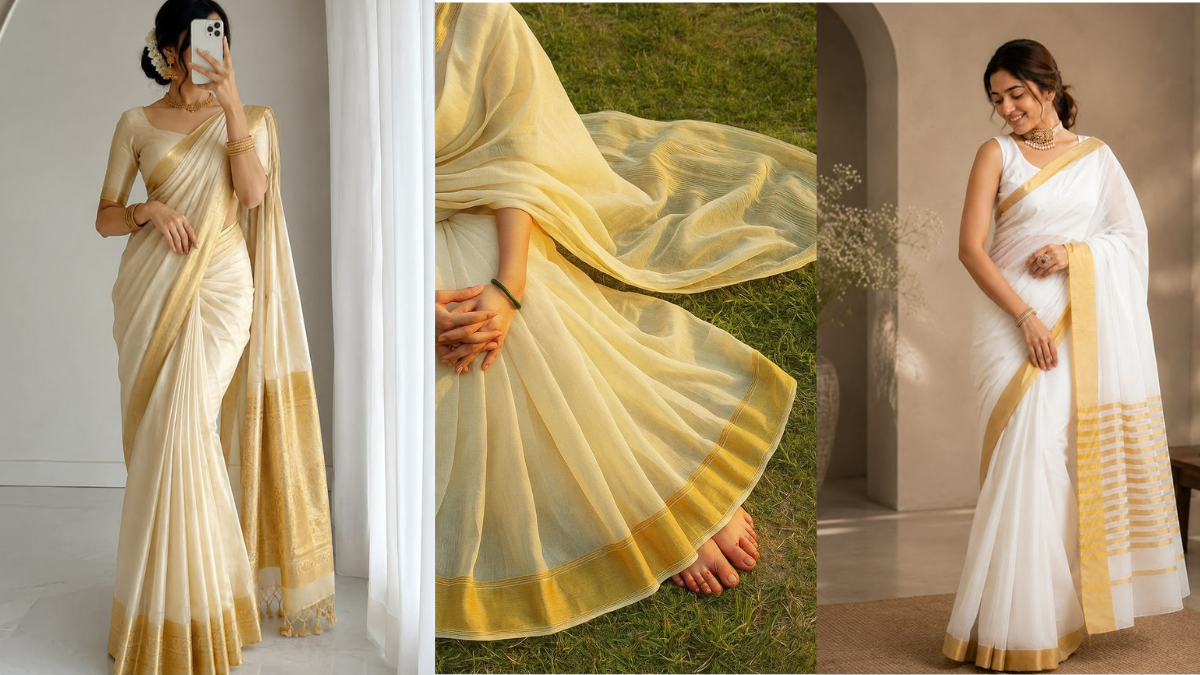 Best South Indian Sarees for Onam: Add Charm To Your Festivities