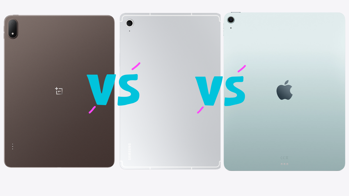 OnePlus Pad 4 vs Samsung Galaxy Tab S10 FE+ vs iPad Air (2026): Price in India, Specifications Compared