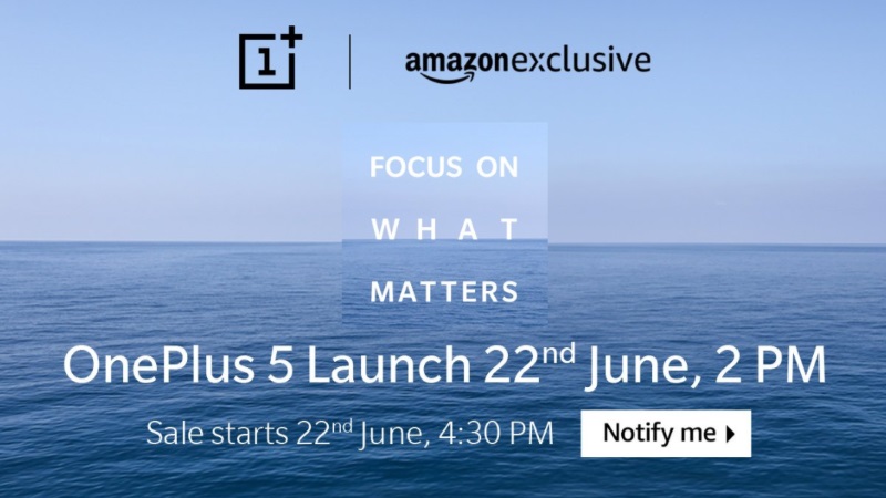 OnePlus 5 Will Sport 8GB of RAM, Amazon India Source Code Reveals
