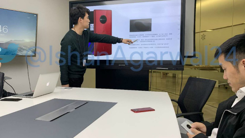 OnePlus Smartphone Design Leaked in Live Photo, May Be OnePlus 5G Phone or OnePlus 7