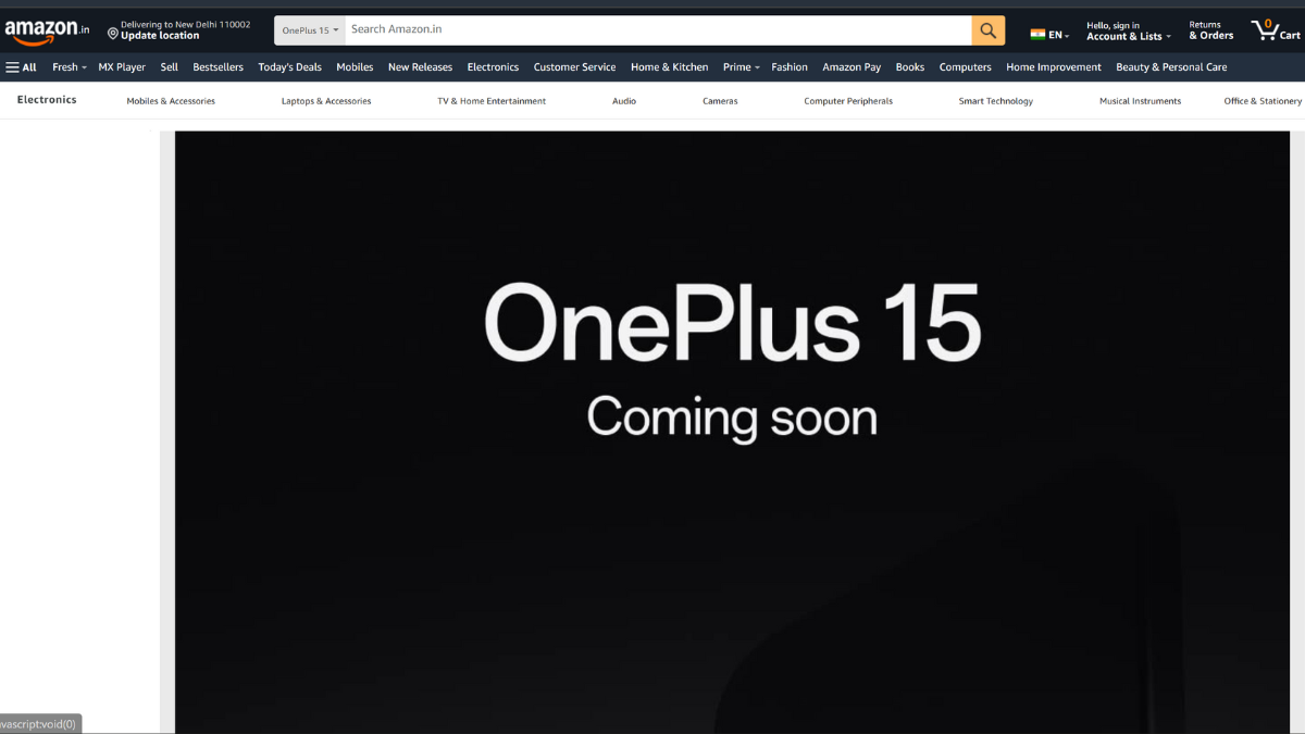 oneplus 15 amazon microsite inline OnePlus 15