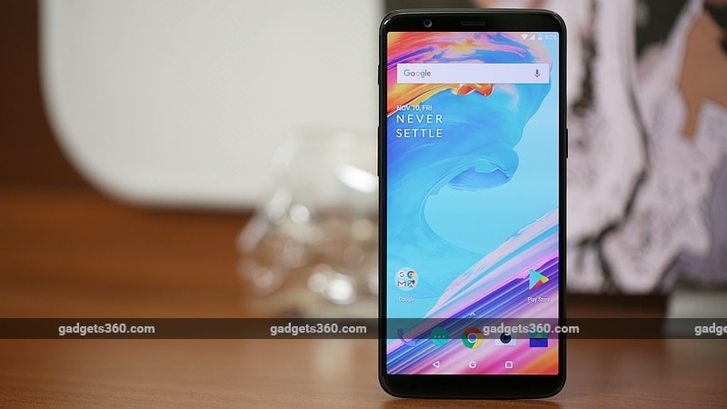 OnePlus 5T Launched With 6-Inch 18:9 Display, 8GB RAM; Price in India Starts at Rs. 32,999