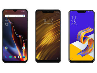OnePlus 6T vs Xiaomi Poco F1 vs Asus ZenFone 5Z: Price, Specifications Compared