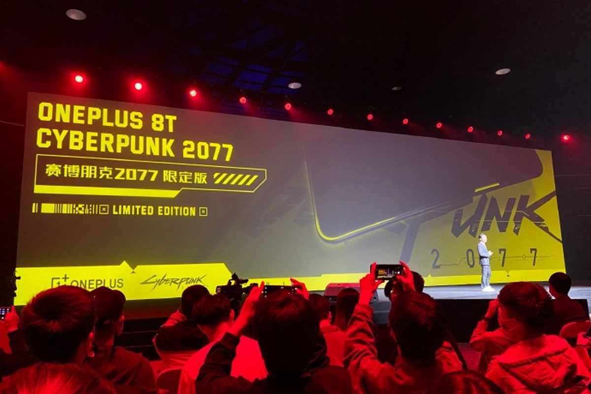 OnePlus 8T Cyberpunk 2077 Limited Edition Teased, Pre-Orders Start November 4