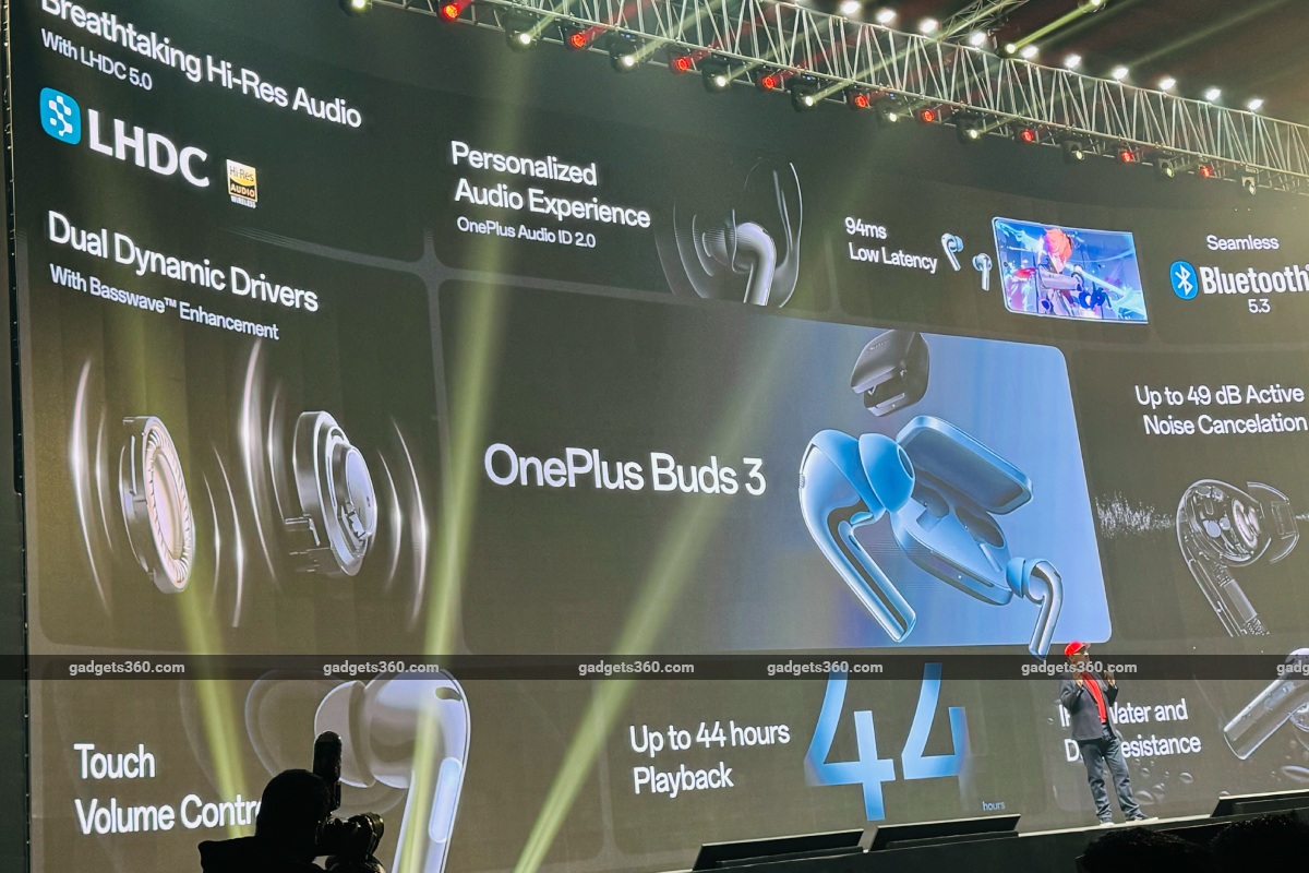 OnePlus Buds 3 With Dual Dynamic Drivers, Up to 49dB Adaptive Noise Cancellation Launched in India
