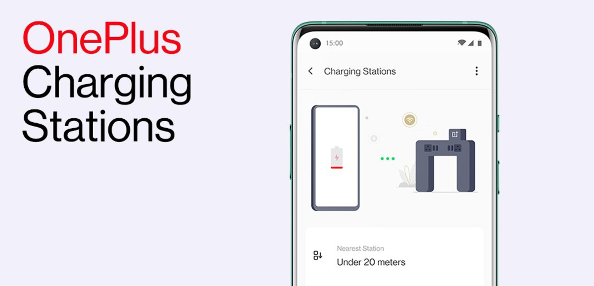 OnePlus Rolls Out Nearby Charging Station Feature, Installs Fast Charging Stations at Bengaluru Airport