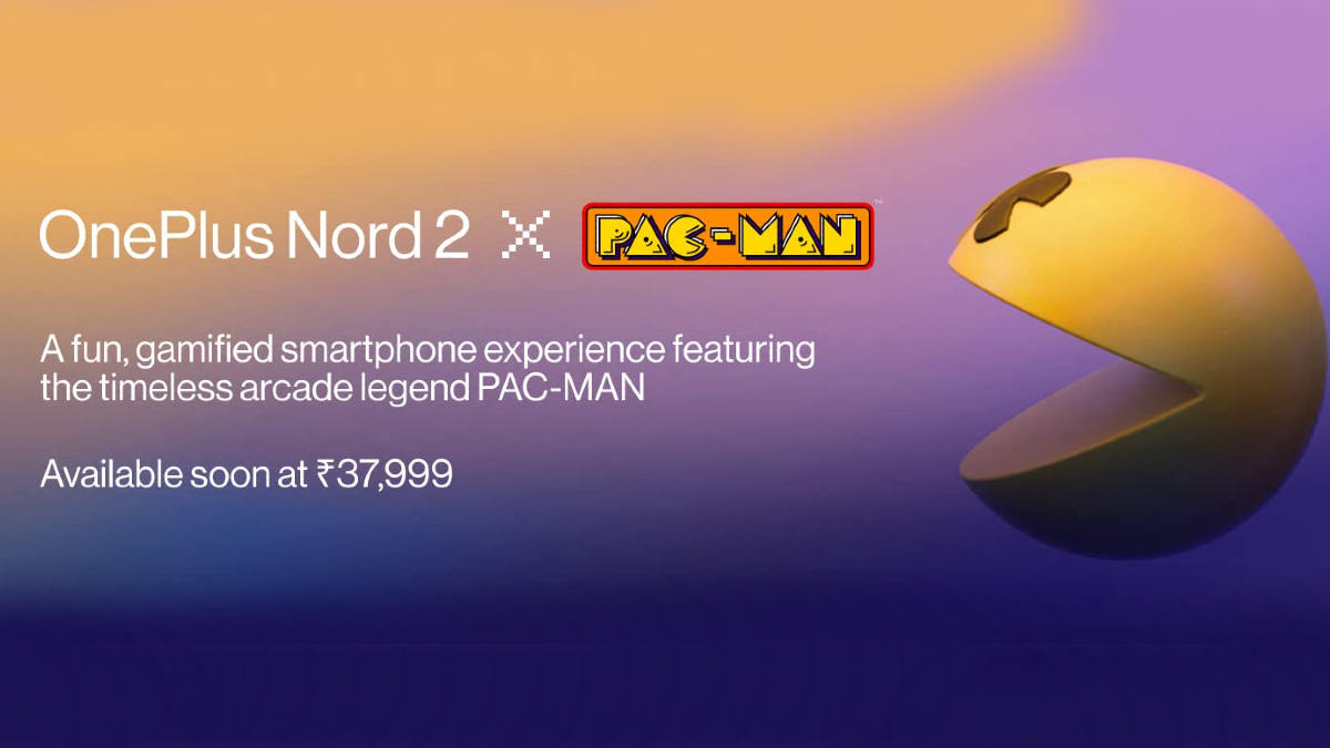 OnePlus Nord 2 Pac-Man Edition Teased to Launch Soon via Amazon India, Price Confirmed